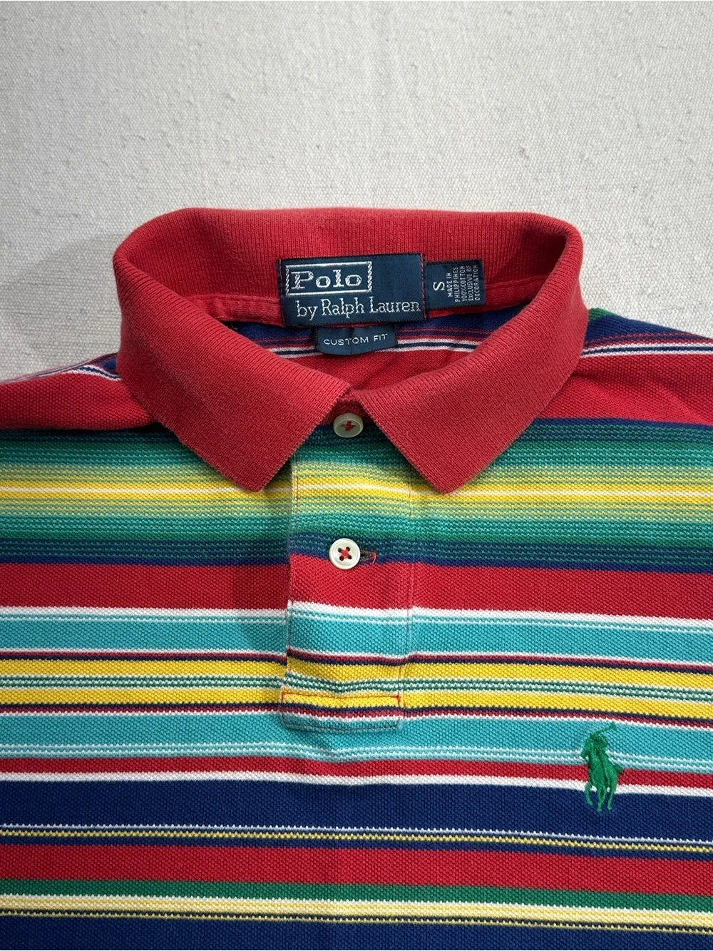 Polo Ralph Lauren Custom Fit Polo Shirt Lot of 2 Men’s Small Preppy Golf (e)